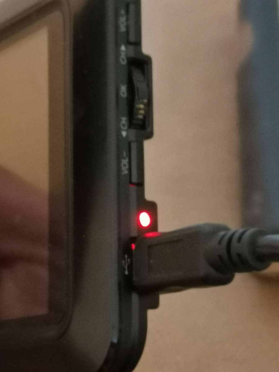 Vintage dstv walka portable TV boxed