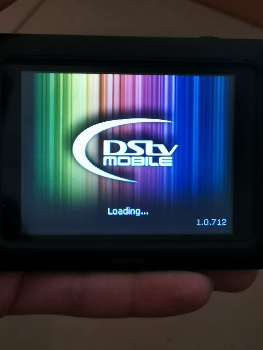 Vintage dstv walka portable TV boxed