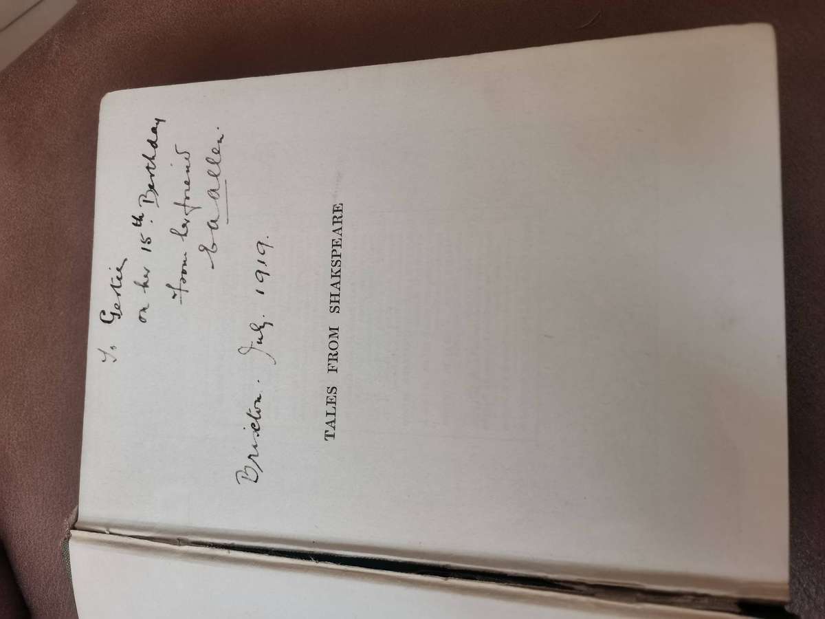 1900 tales from Shakespeare by Charles and Mary lamb