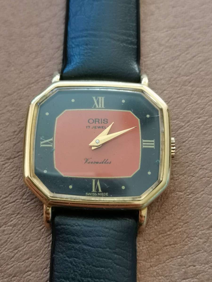 Vintage oris 17 jewels Versailles mechanical wind up watch