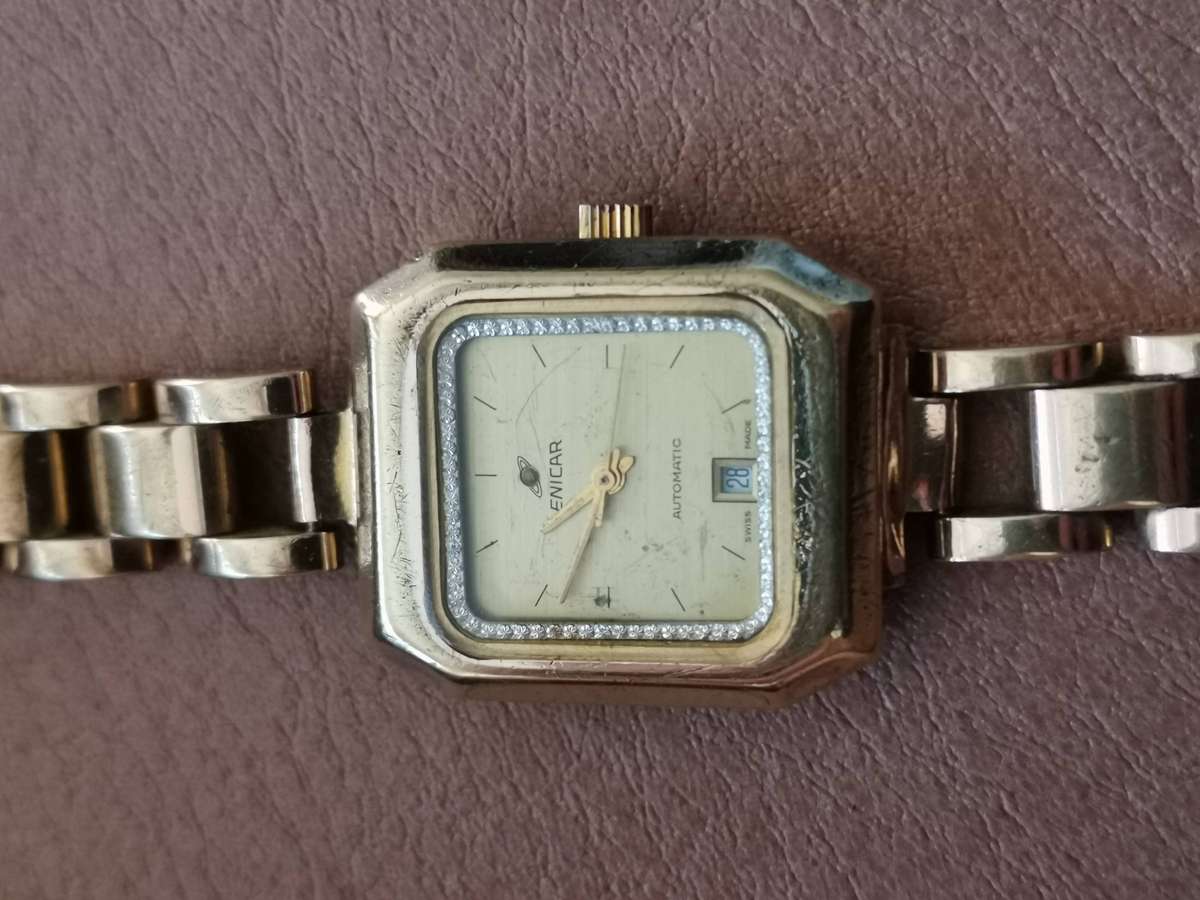 Vintage ENICAR ladies Swiss mechanical automatic watch