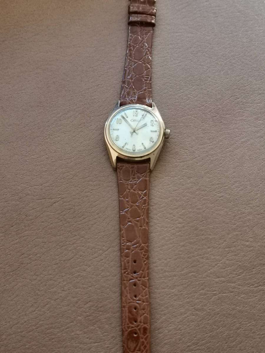 Vintage oris Swiss mechanical manual wind watch