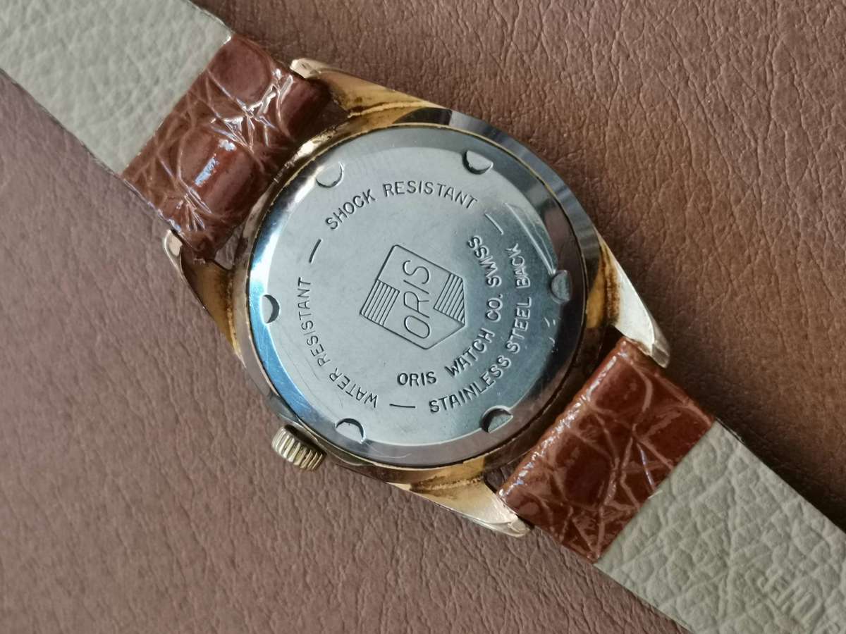 Vintage oris Swiss mechanical manual wind watch