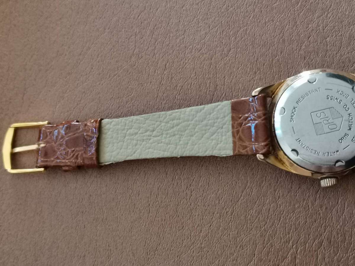 Vintage oris Swiss mechanical manual wind watch