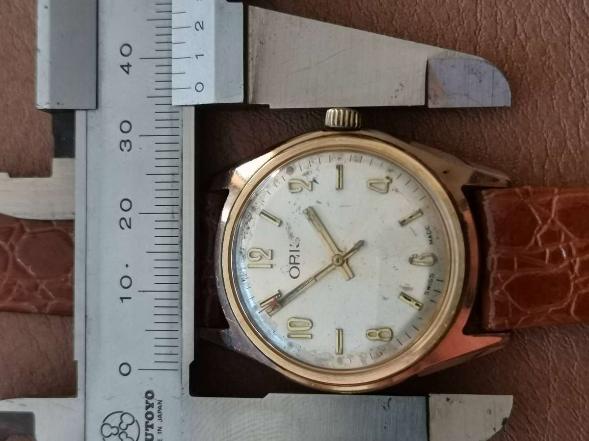 Vintage oris Swiss mechanical manual wind watch