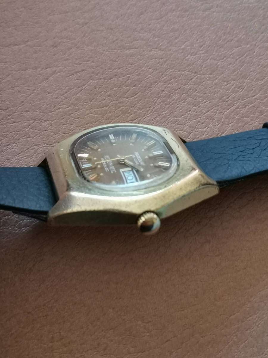 Vintage Harcourt deluxe automatic mechanical watch