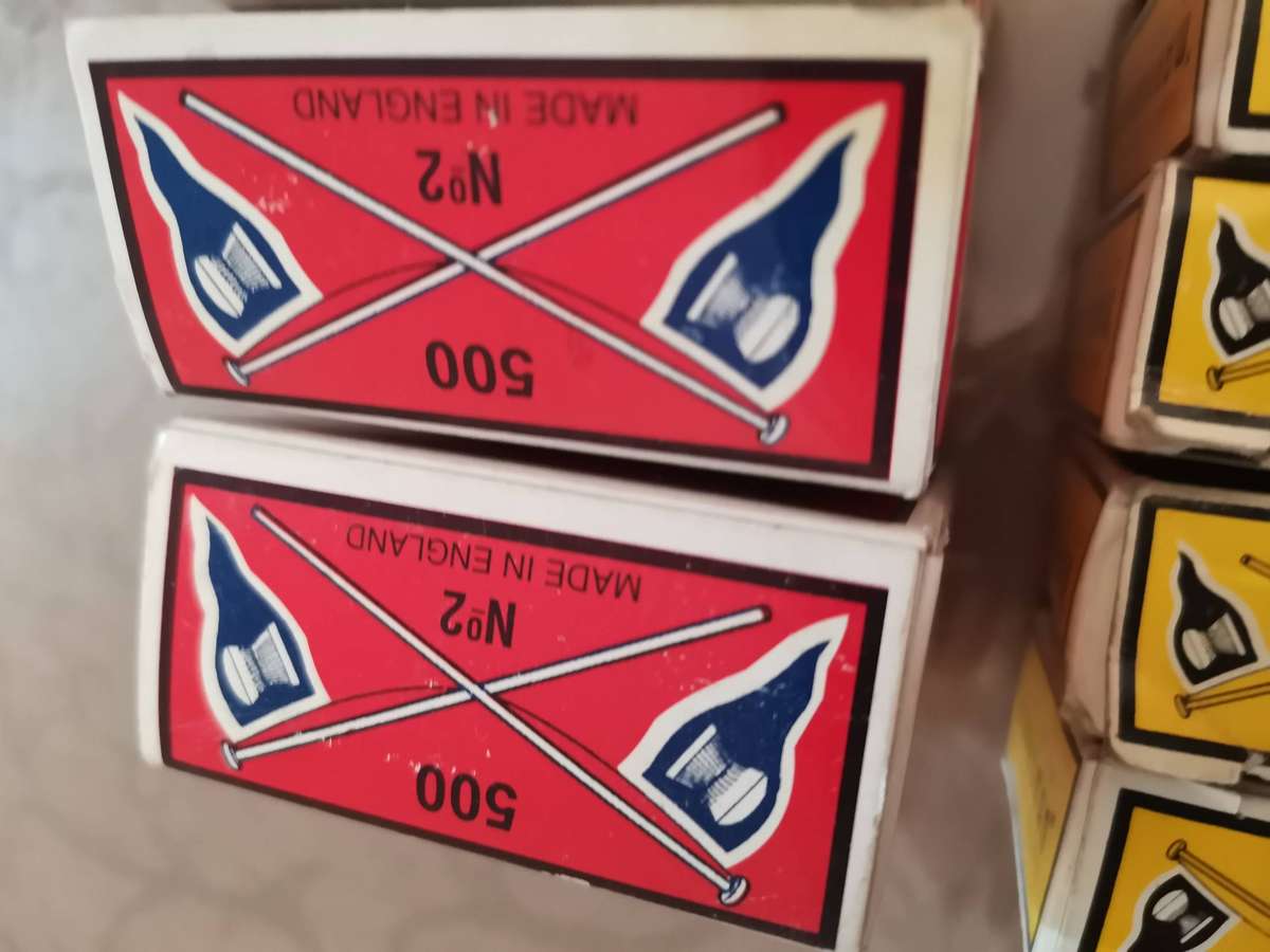 Vintage marksman no. 2 made in England. 22 bore air rifel pellets approx 2500