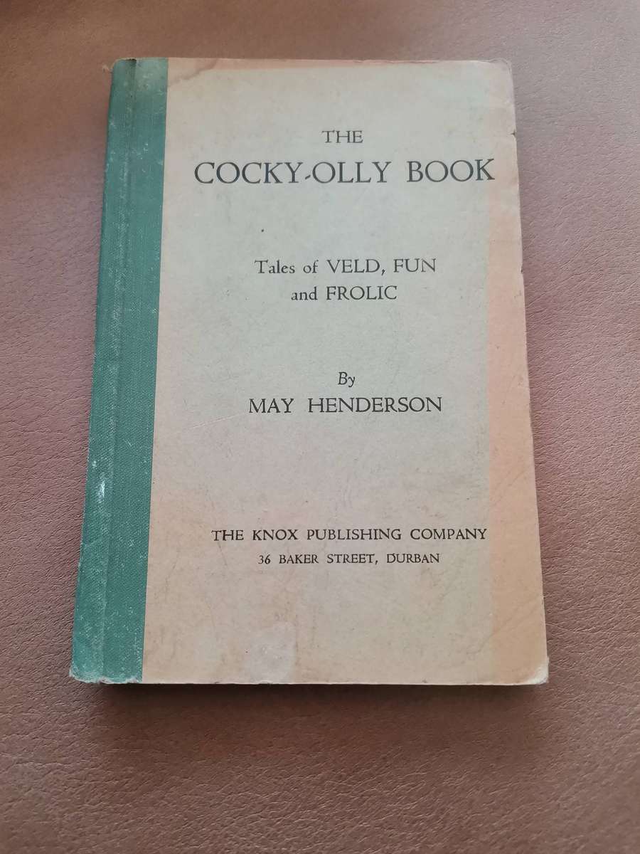 Rare 1943 the cocky - olly book by may Henderson