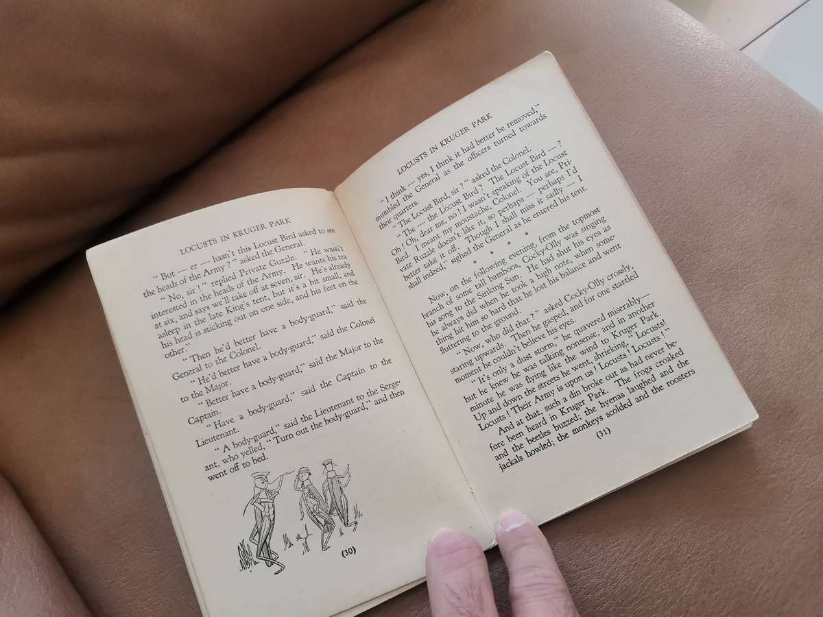 Rare 1943 the cocky - olly book by may Henderson