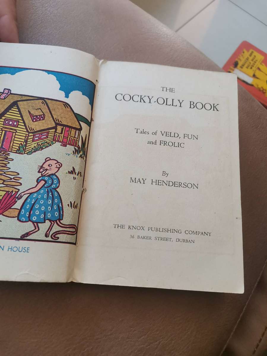 Rare 1943 the cocky - olly book by may Henderson