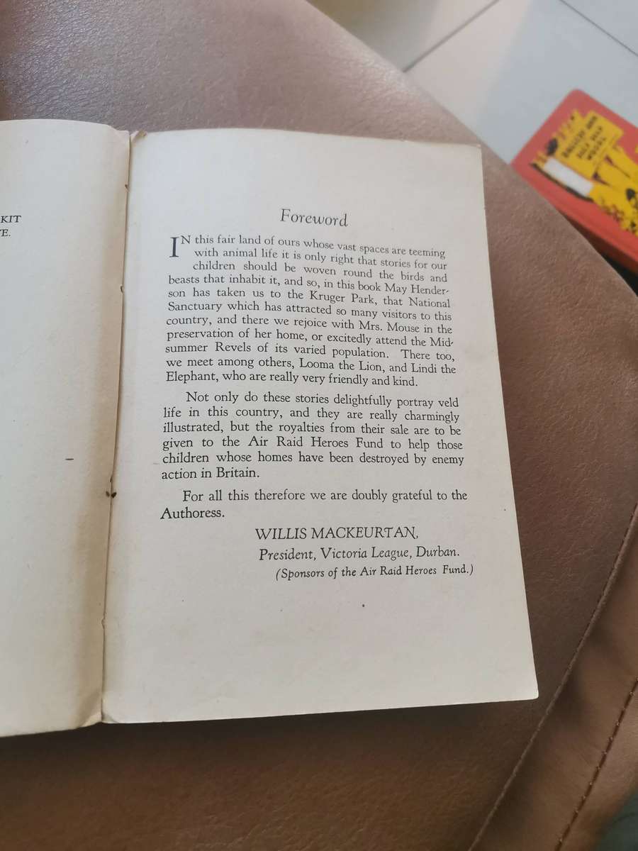 Rare 1943 the cocky - olly book by may Henderson