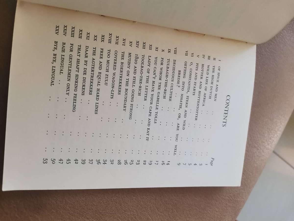 1952 first edition blame it on van riebeeck by Leo marquard and Joel mervis