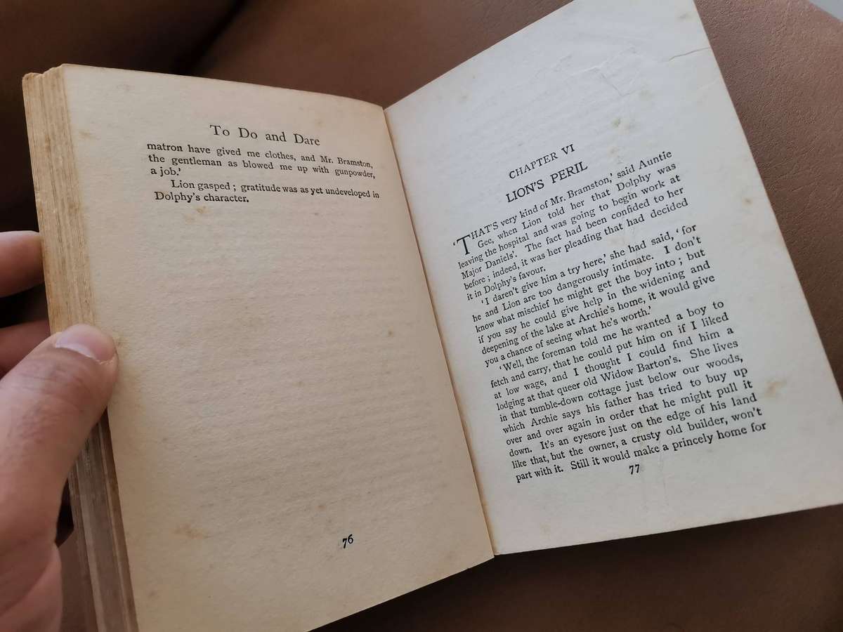 Rare 1920 To do and Dare by H Louisa Bedford