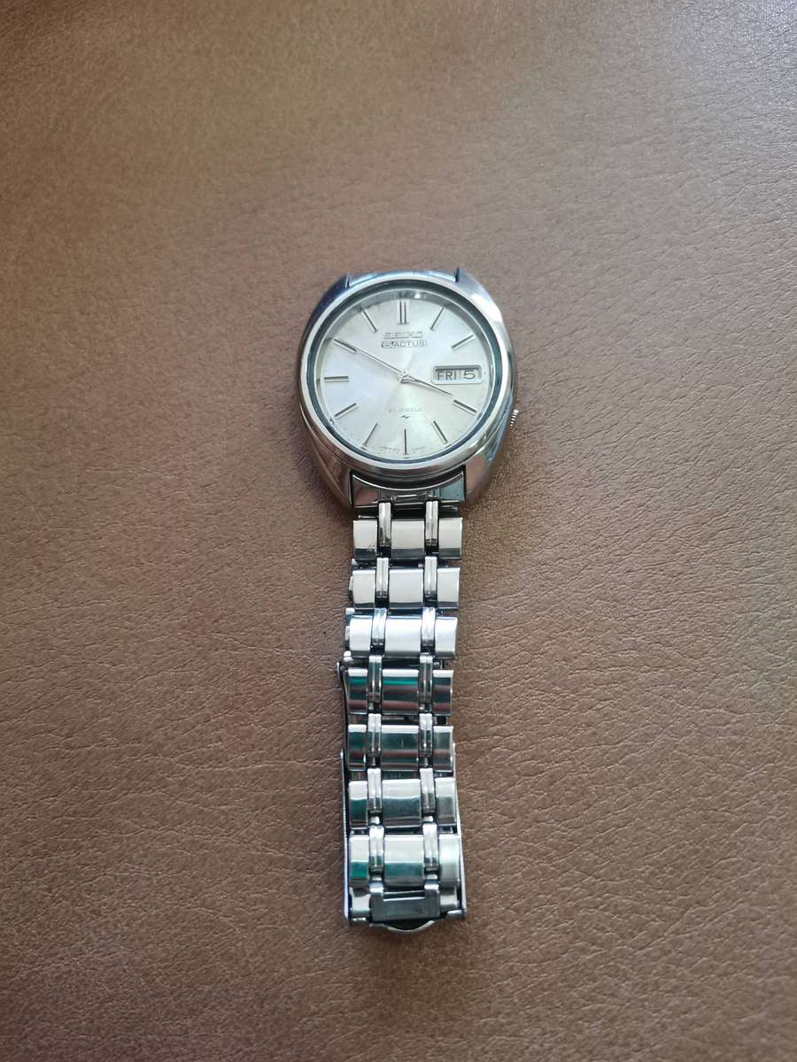 Vintage seiko 5 actus 21 jewels automatic mechanical watch
