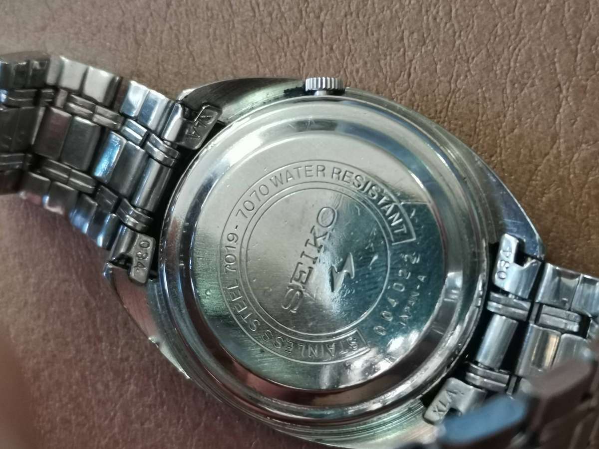 Vintage seiko 5 actus 21 jewels automatic mechanical watch