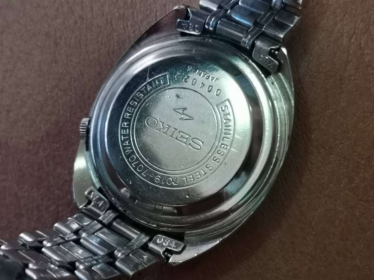 Vintage seiko 5 actus 21 jewels automatic mechanical watch