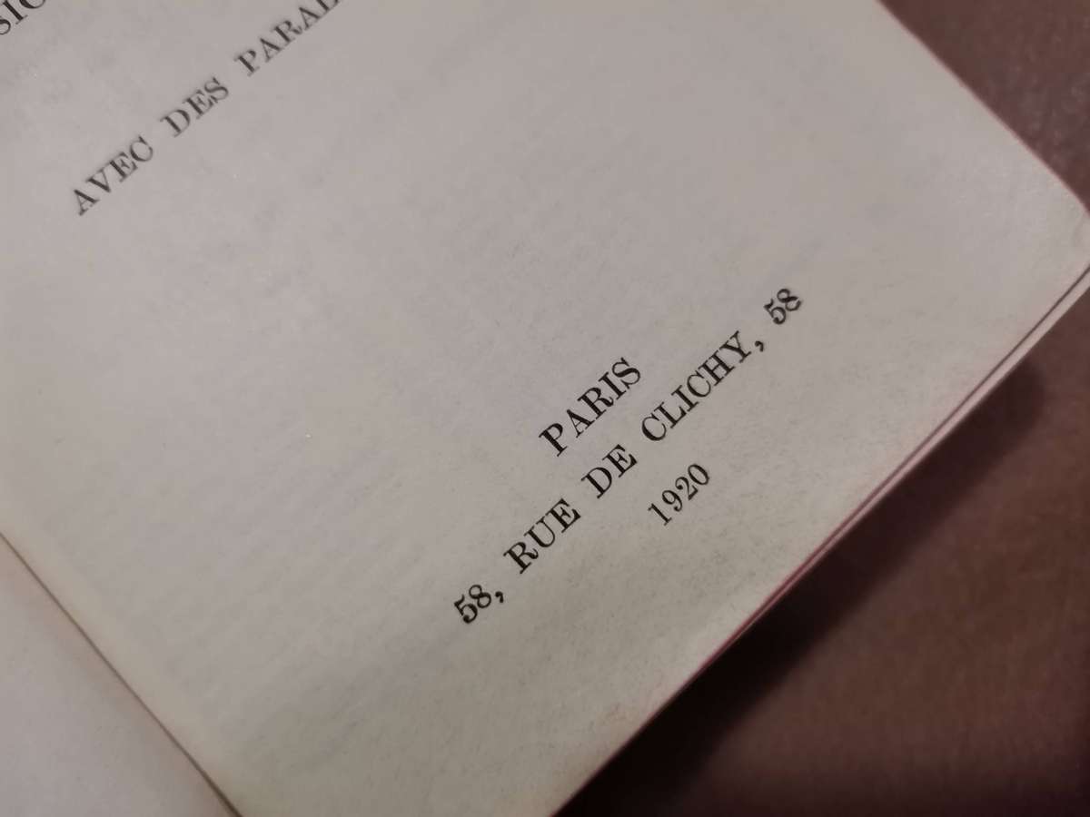 1920 Sainte Bible, superb collectible condition