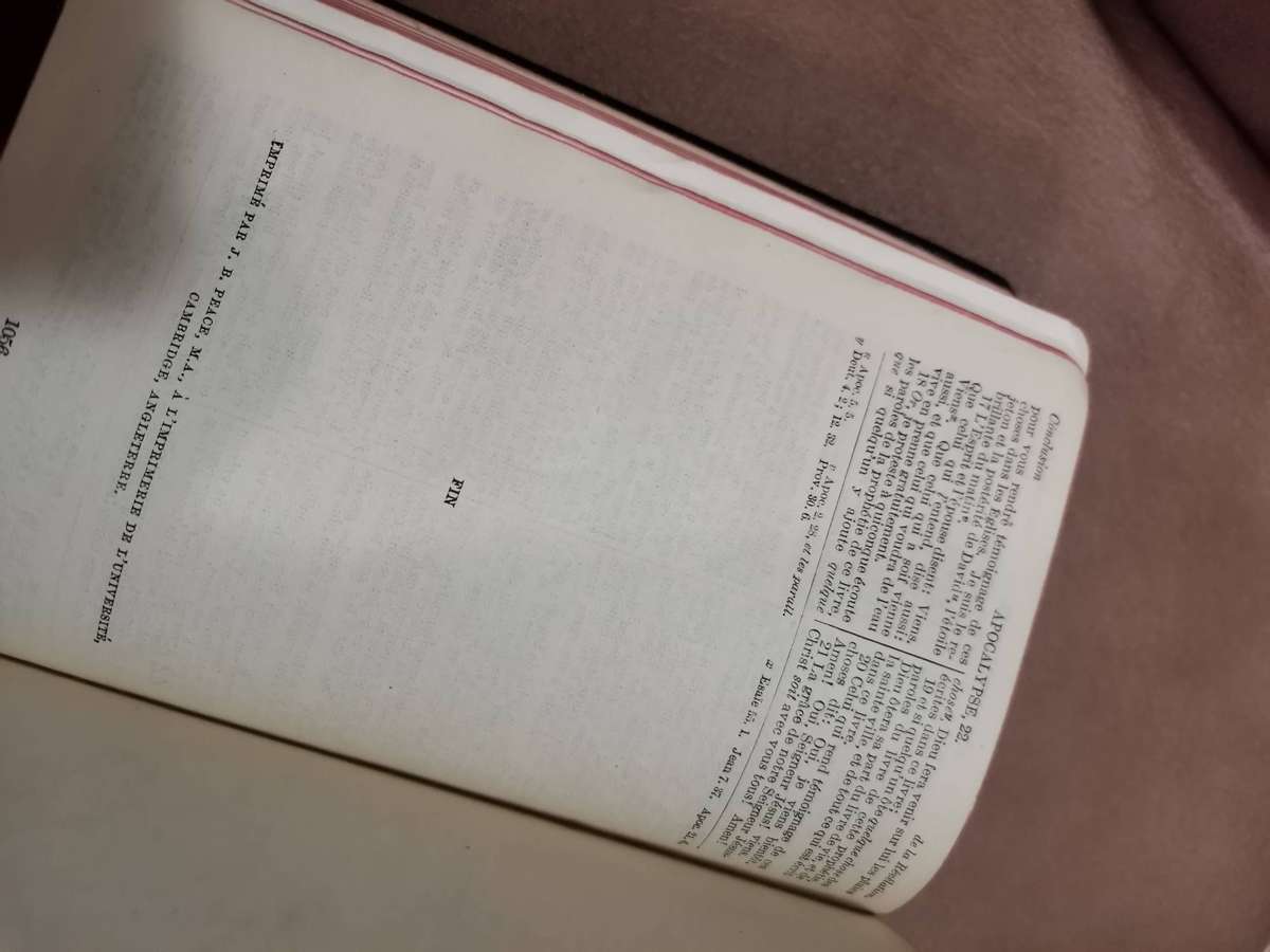 1920 Sainte Bible, superb collectible condition