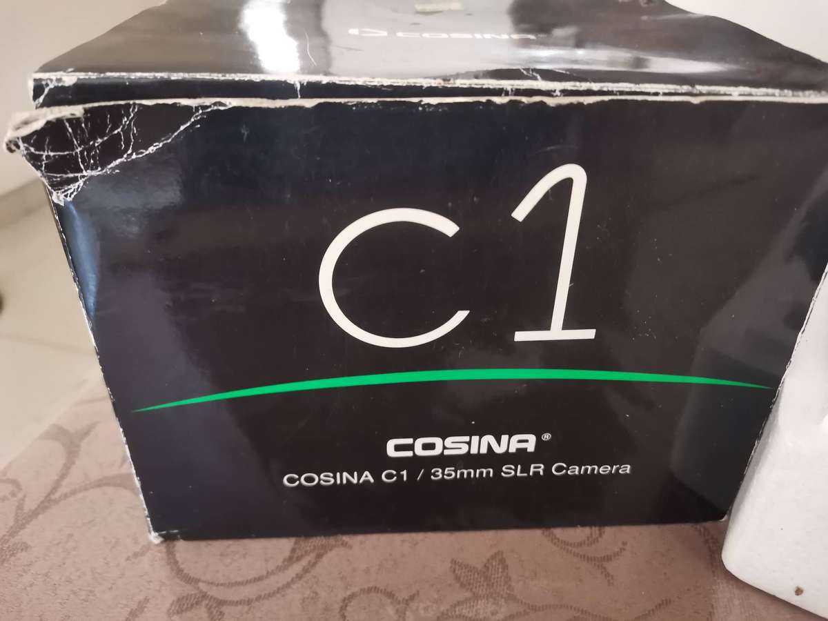 Cosina c1 35mm slr film Camera Mint in box