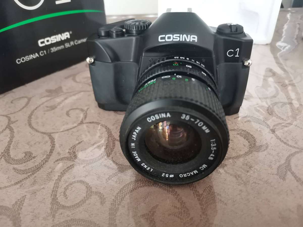 Cosina c1 35mm slr film Camera Mint in box