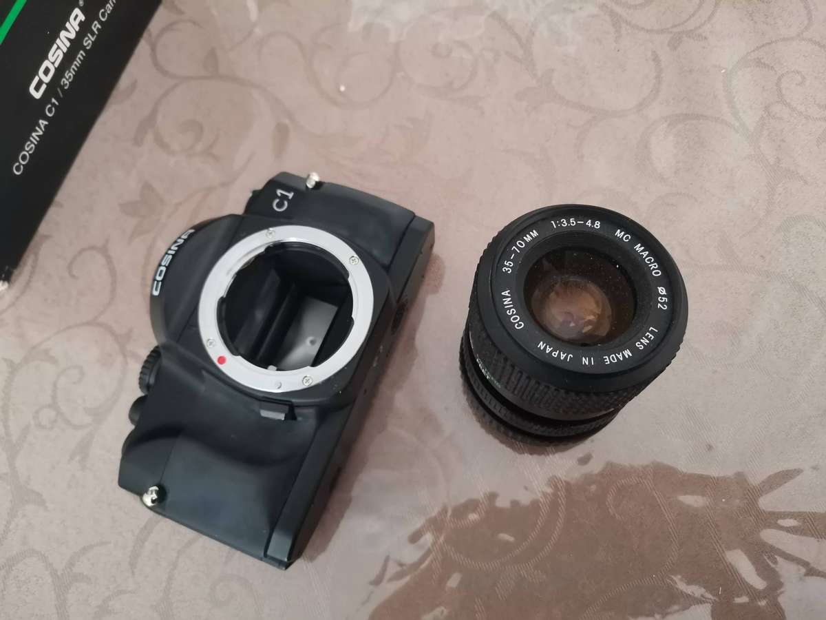 Cosina c1 35mm slr film Camera Mint in box