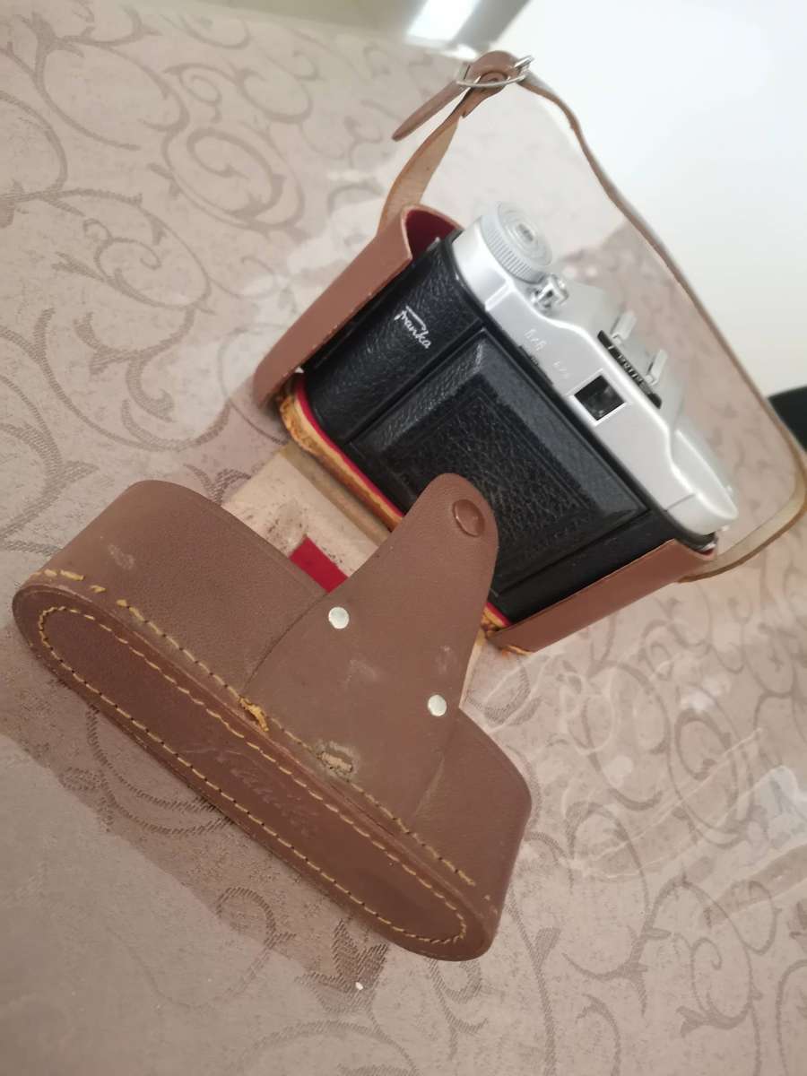Vintage franka solid 1 folding bellows camera