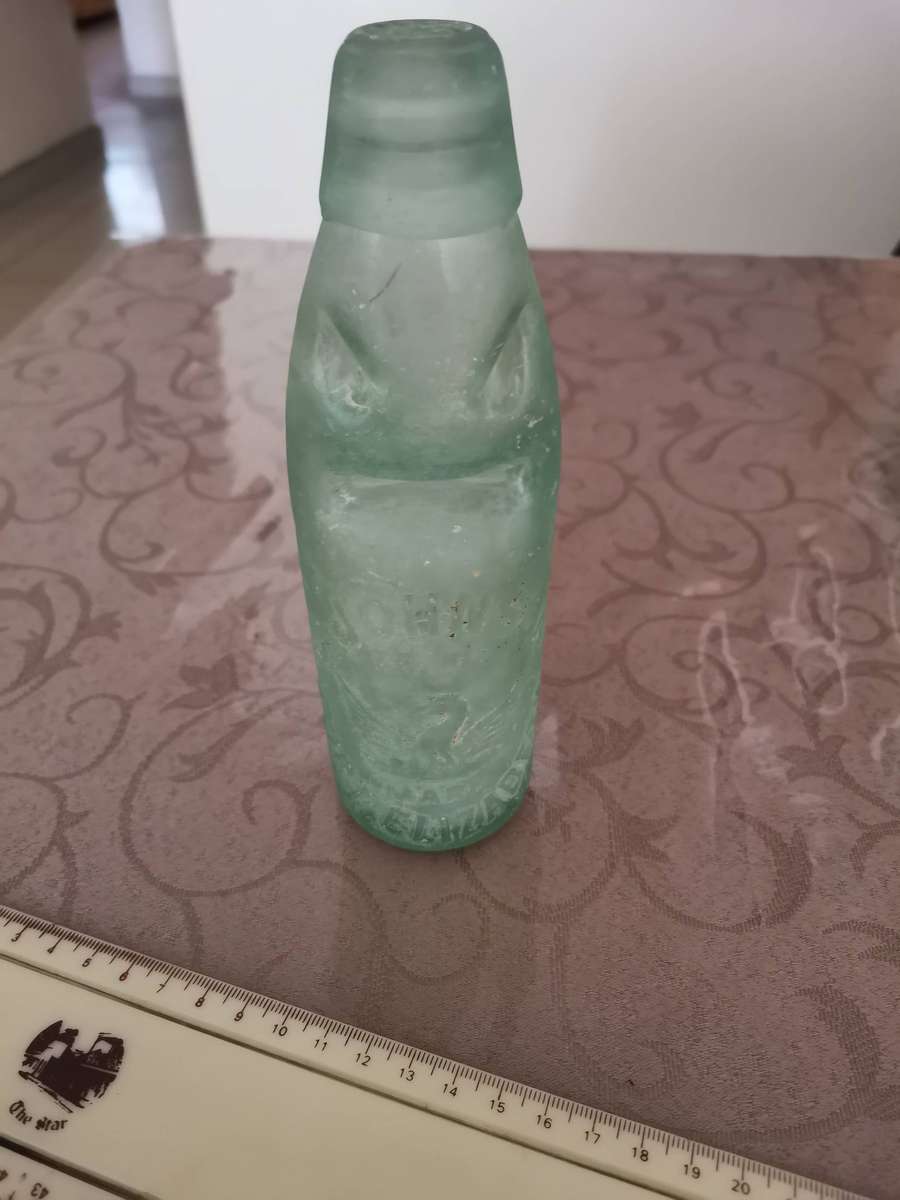 2 vintage south African codd bottles