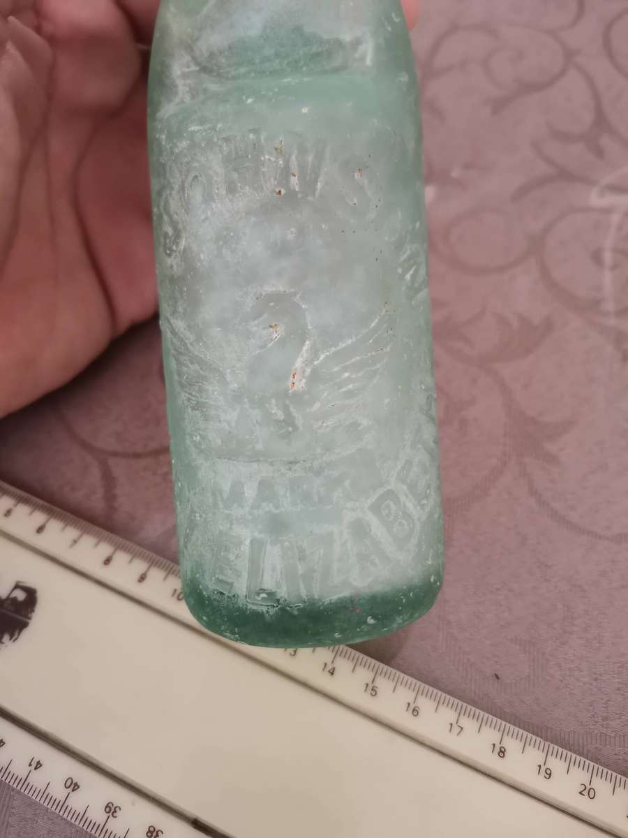 2 vintage south African codd bottles