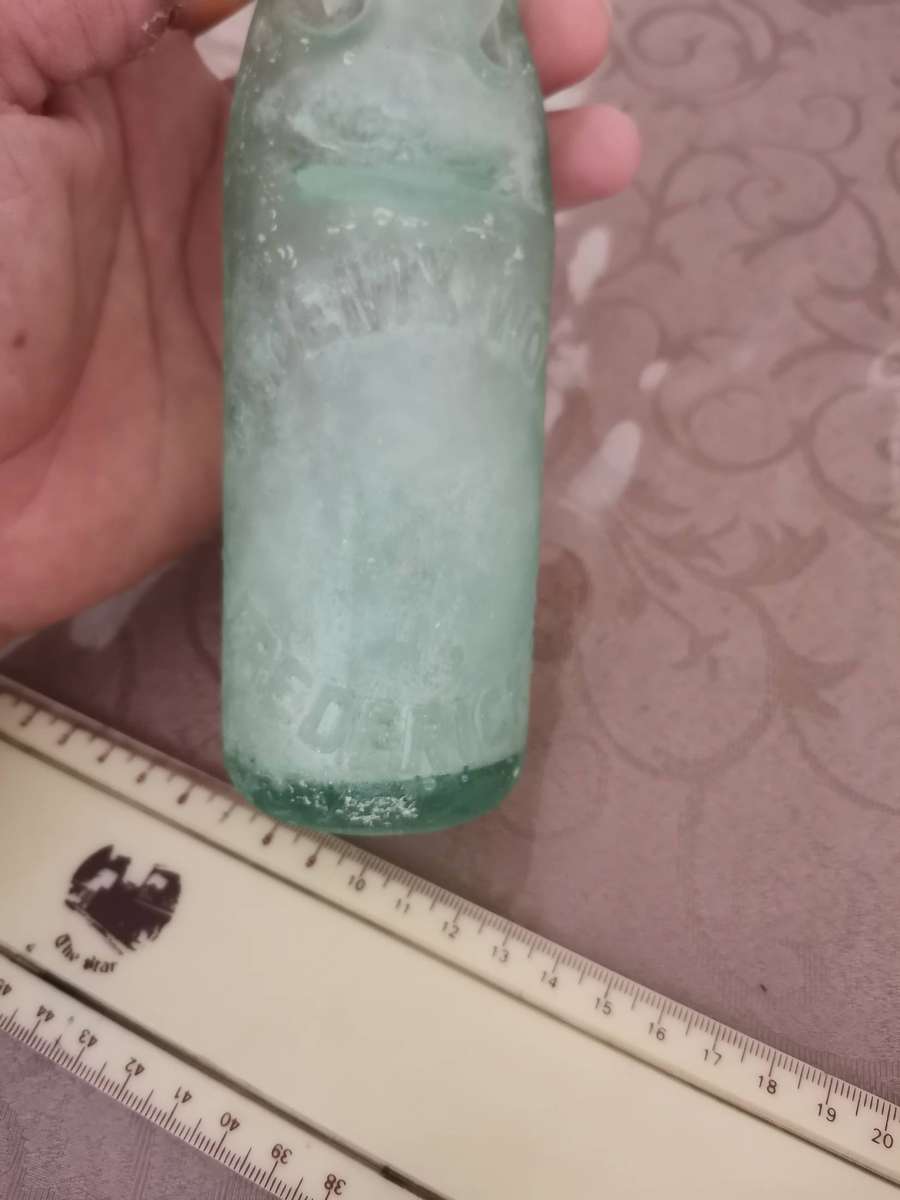 2 vintage south African codd bottles