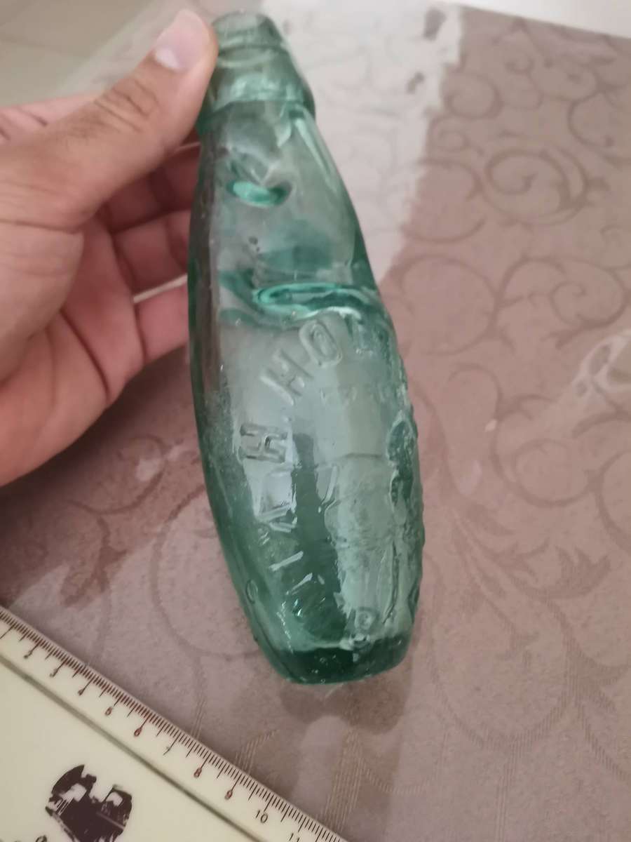 2 vintage south African codd bottles