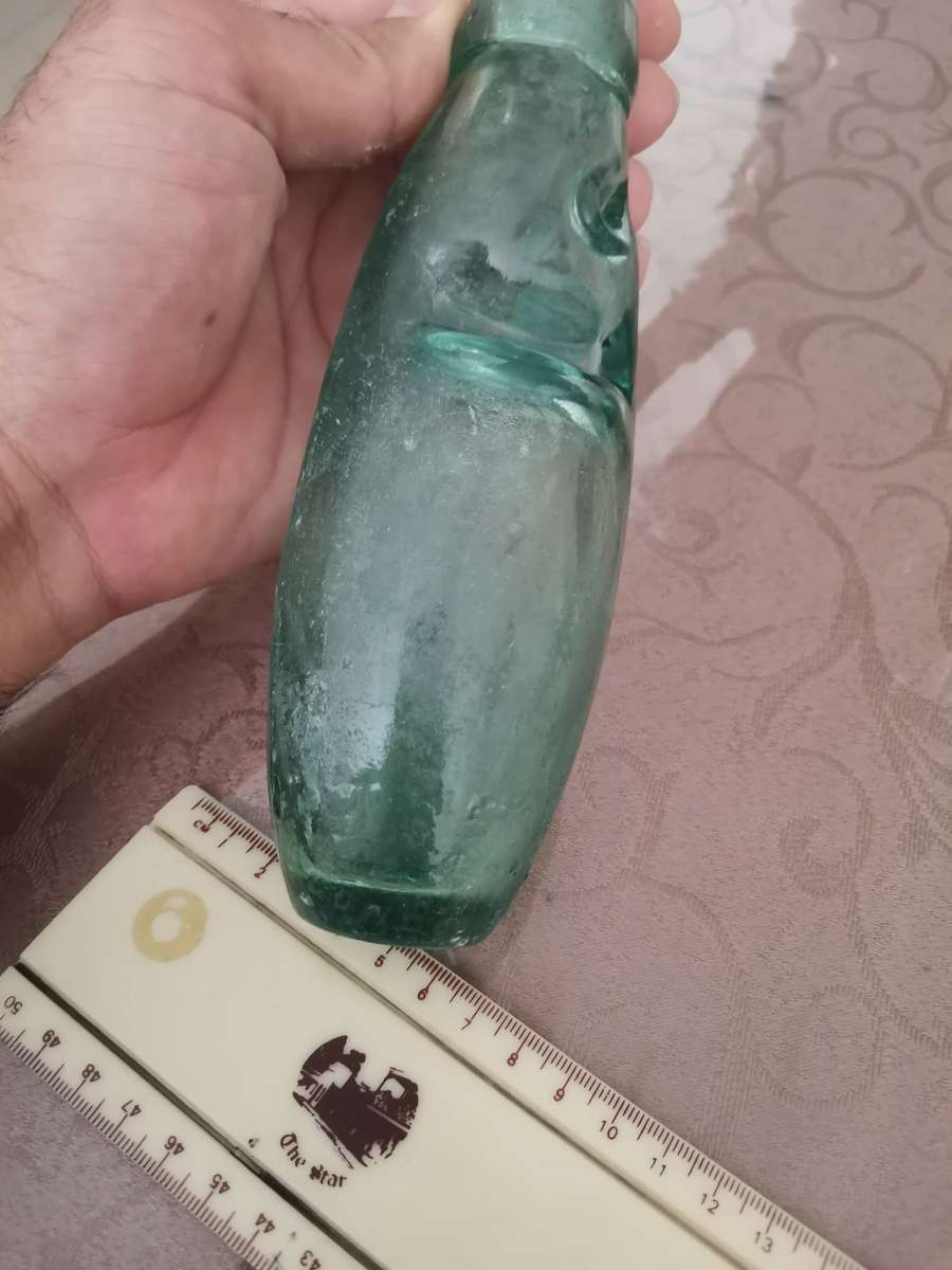 2 vintage south African codd bottles