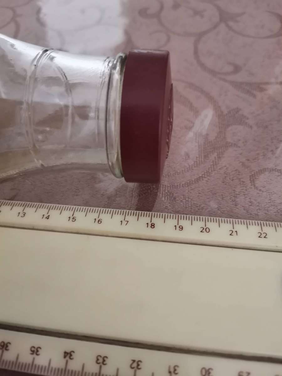 Vintage shell oil company 1/2 pint 2T Two stroke oil Glass bottle