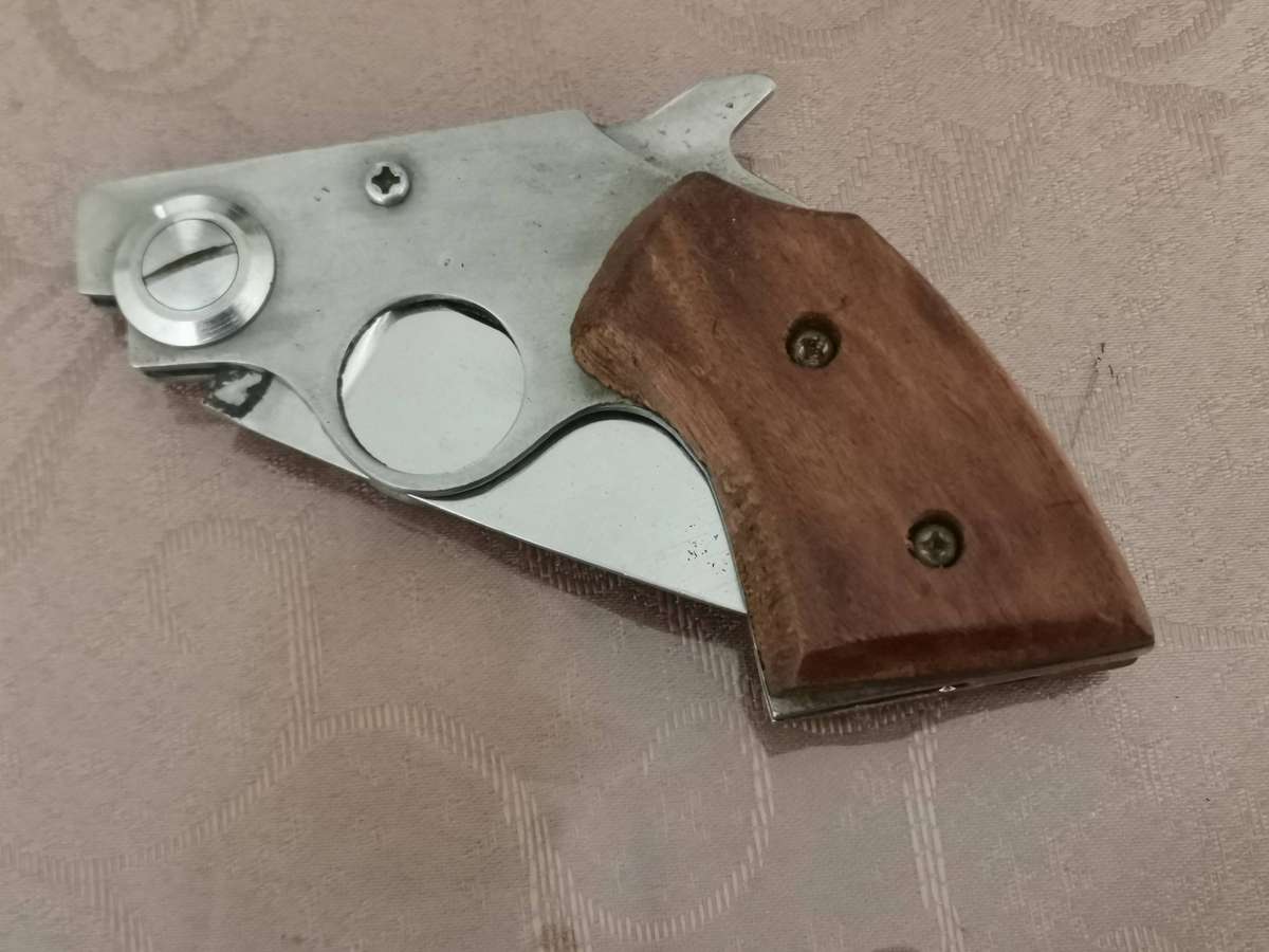 Vintage pistol knife