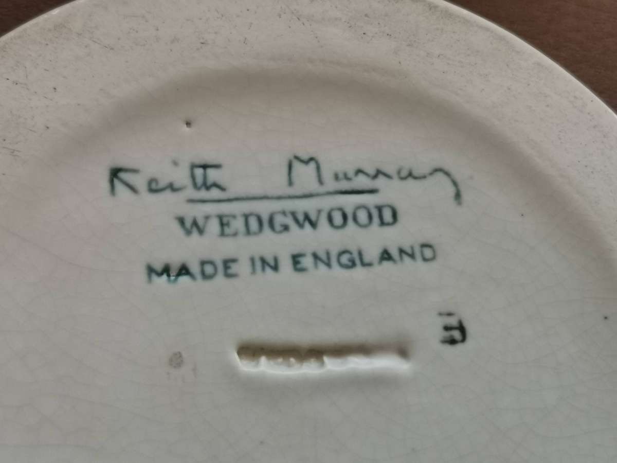 Ultra rare 1930s kieth Murray for wedgewood pottery made in England Ashtray