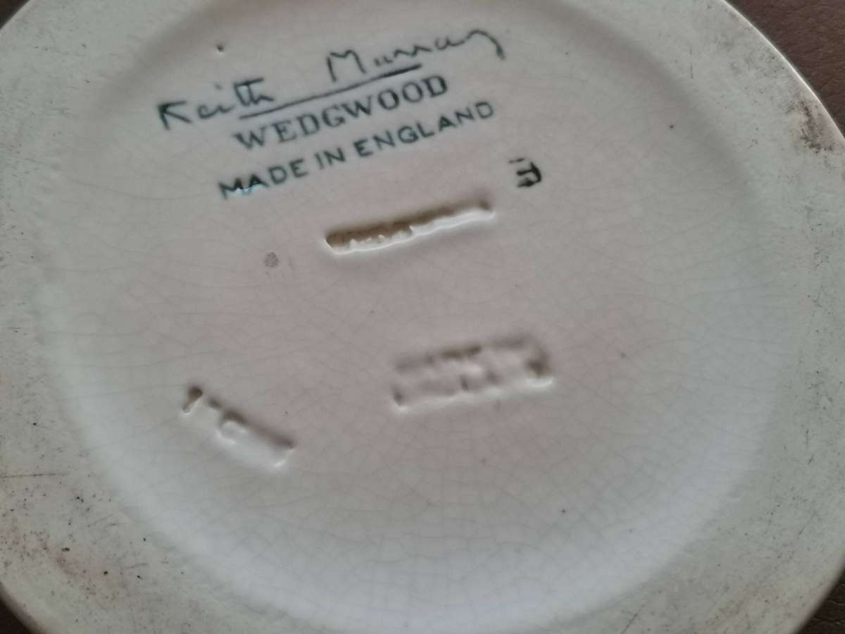 Ultra rare 1930s kieth Murray for wedgewood pottery made in England Ashtray