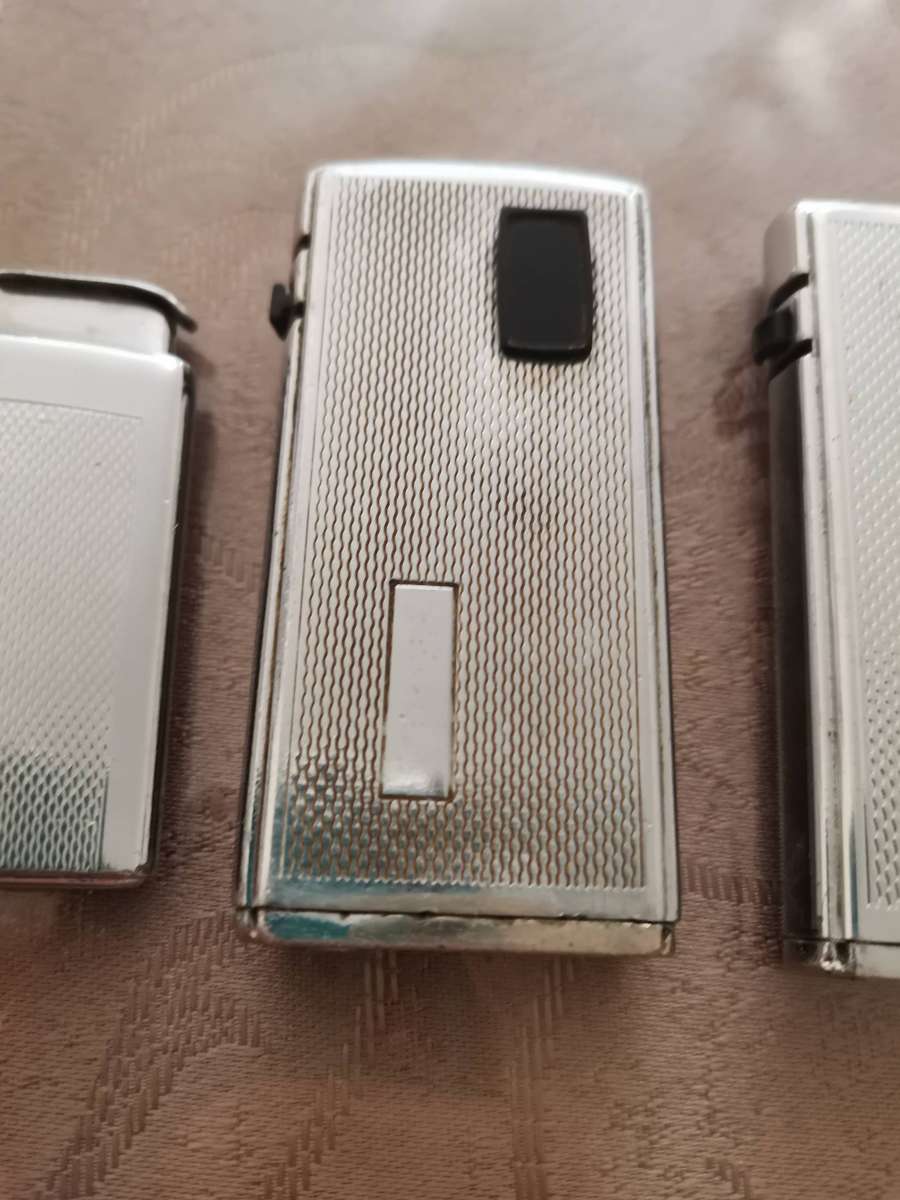 Lot of 3 vintage Ronson brand lighters