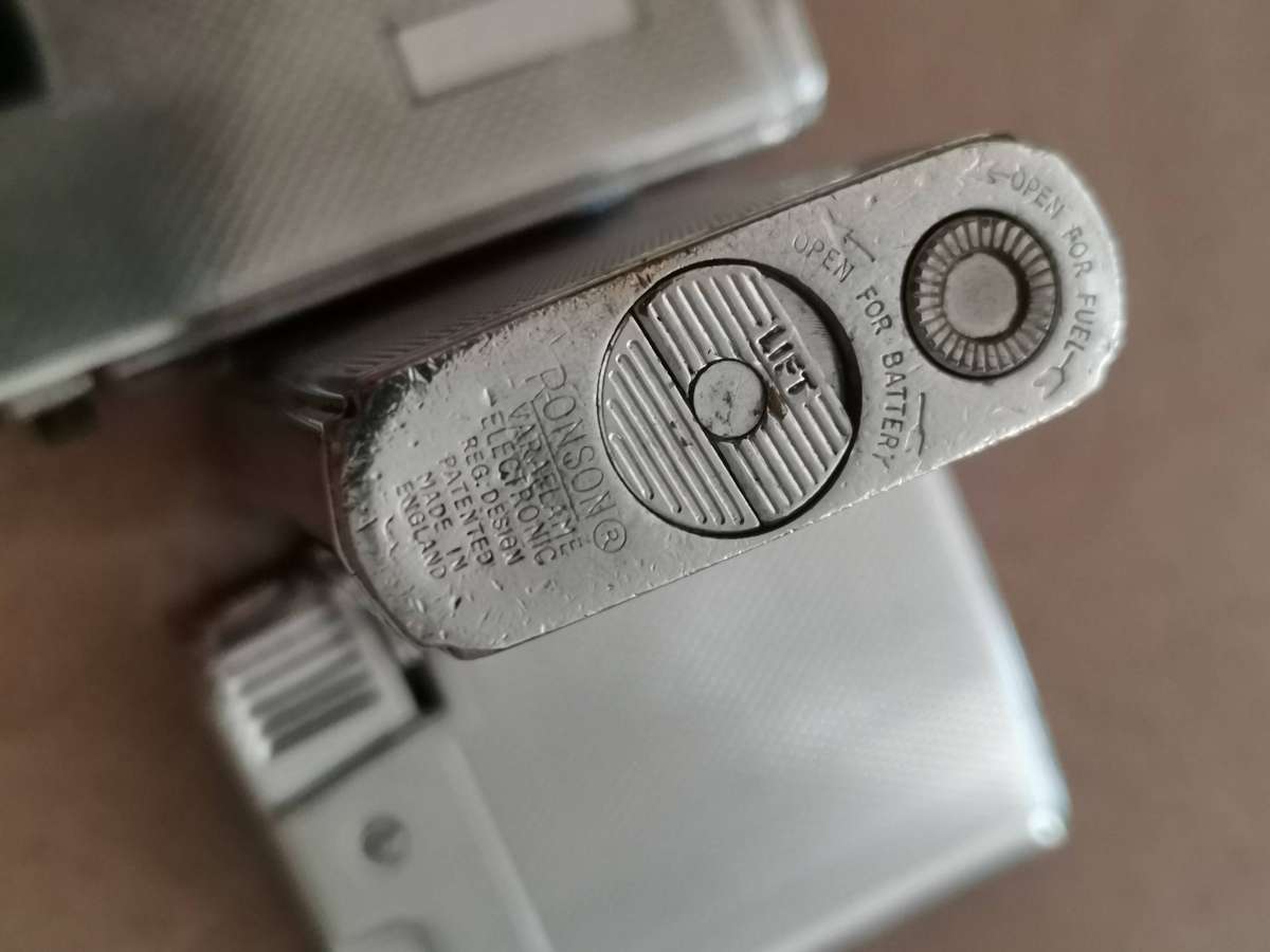 Lot of 3 vintage Ronson brand lighters