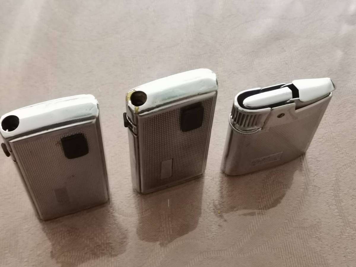 Lot of 3 vintage Ronson brand lighters
