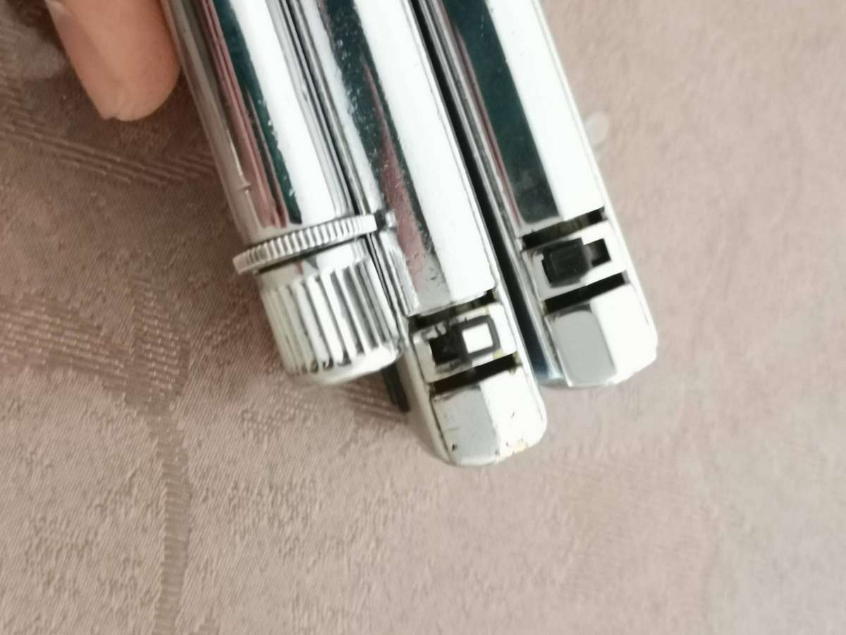 Lot of 3 vintage Ronson brand lighters