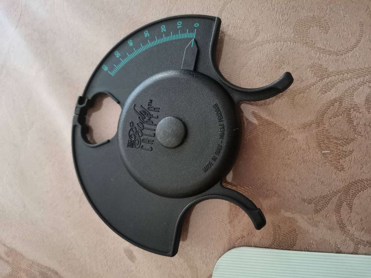 The body fat caliper Italian made like new