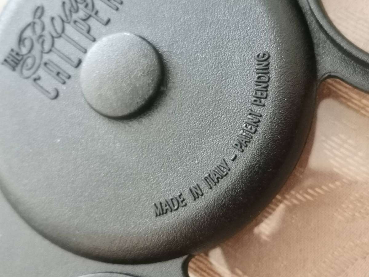 The body fat caliper Italian made like new