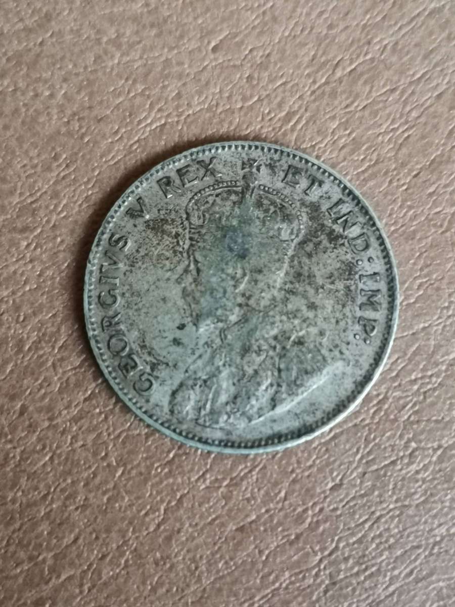 1913 50 cents east africa and uganda protectorates. 800 silver