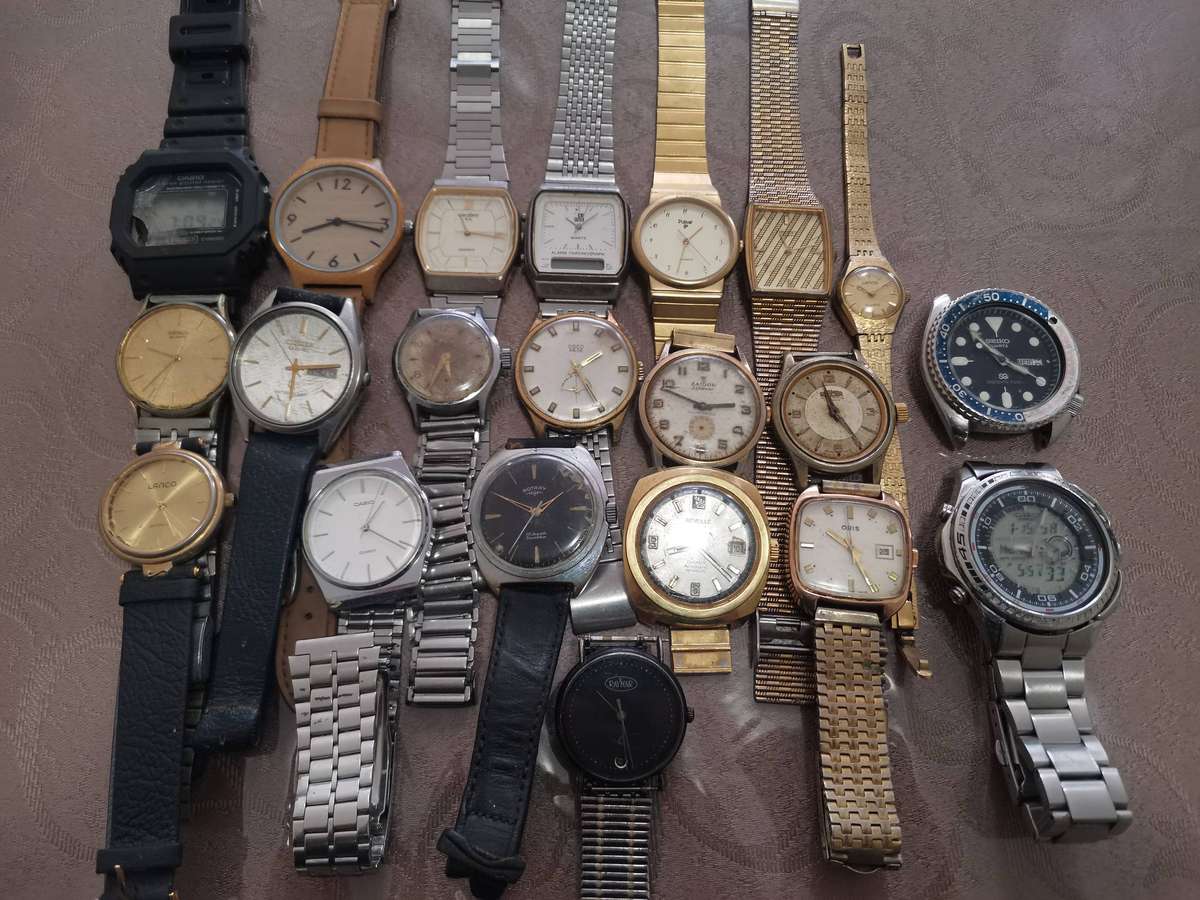 Lot of 20 gents watches part 2