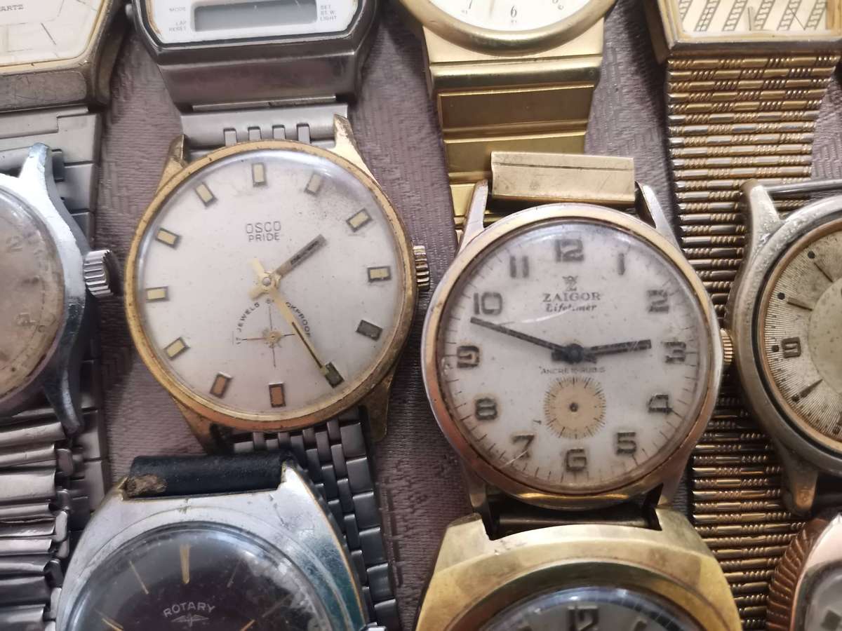 Lot of 20 gents watches part 2