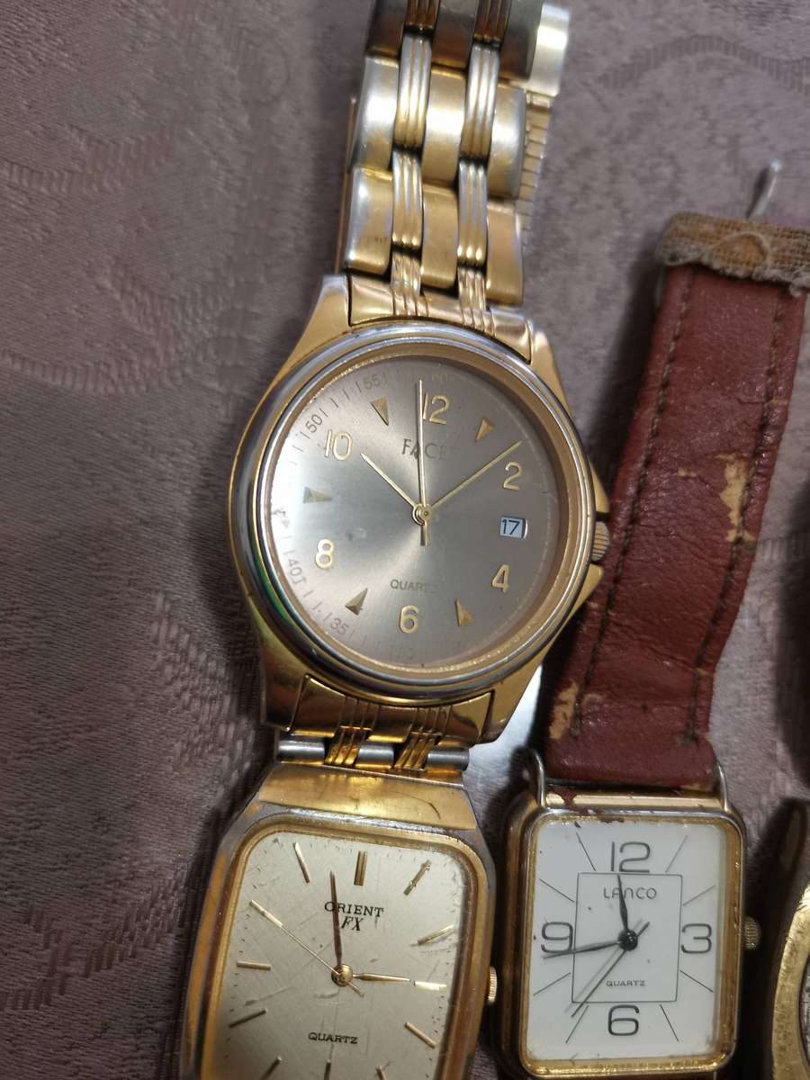 Lot of 21 gents watches part 3