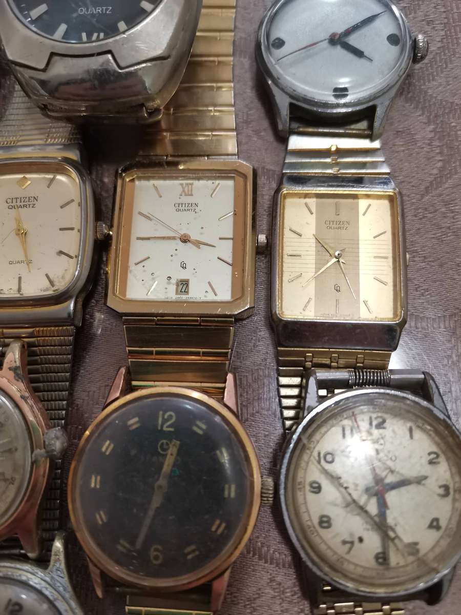 Lot of 21 gents watches part 3