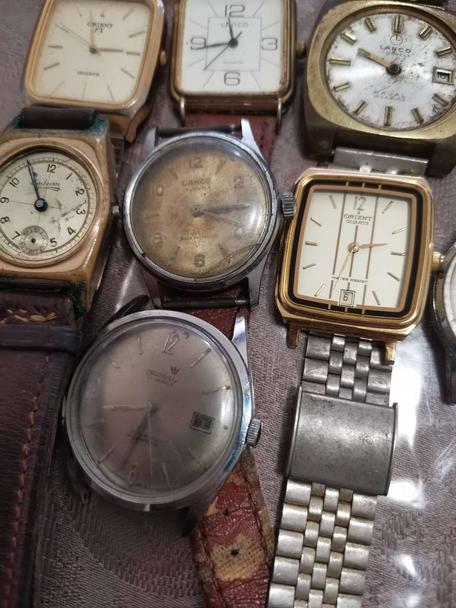 Lot of 21 gents watches part 3