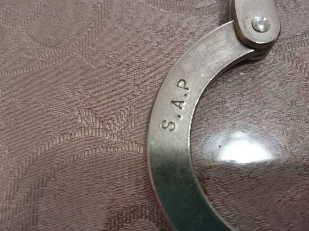 Vintage south African police handcuffs