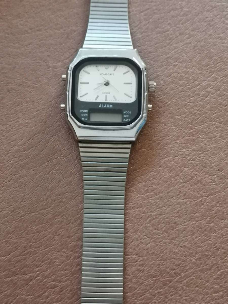 Vintage homegate mechanical digital watch