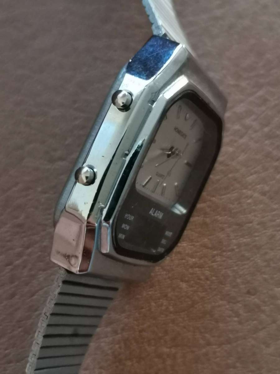 Vintage homegate mechanical digital watch
